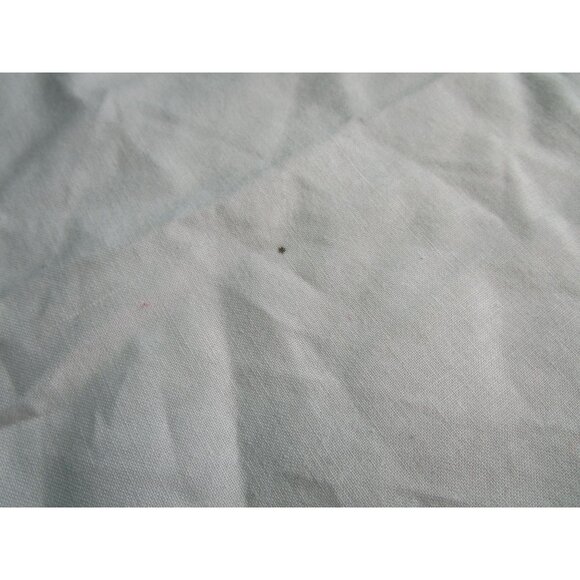 Vintage Anns Christmas Tree Skirt Santa Cat Applique Design Cotton GUC Faded - Picture 12 of 16